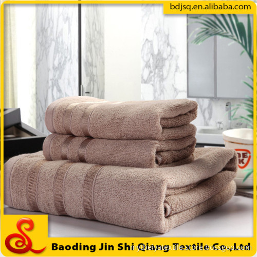 The new 2016 bamboo fiber towel three-piece suit High-end gift sets towel towels